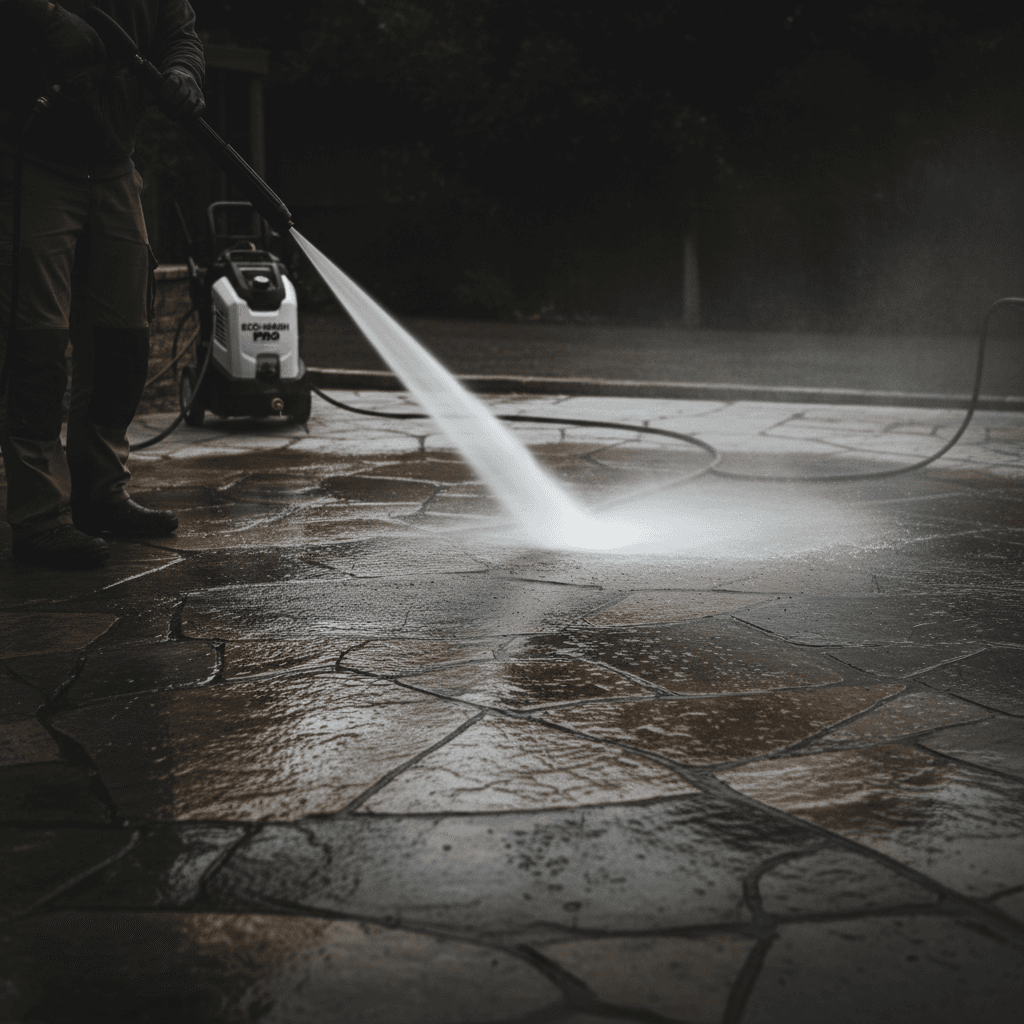 Eco-friendly pressure washing