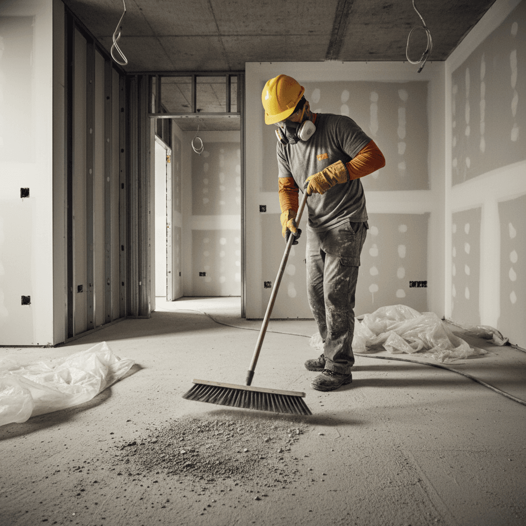 Post-construction cleanup